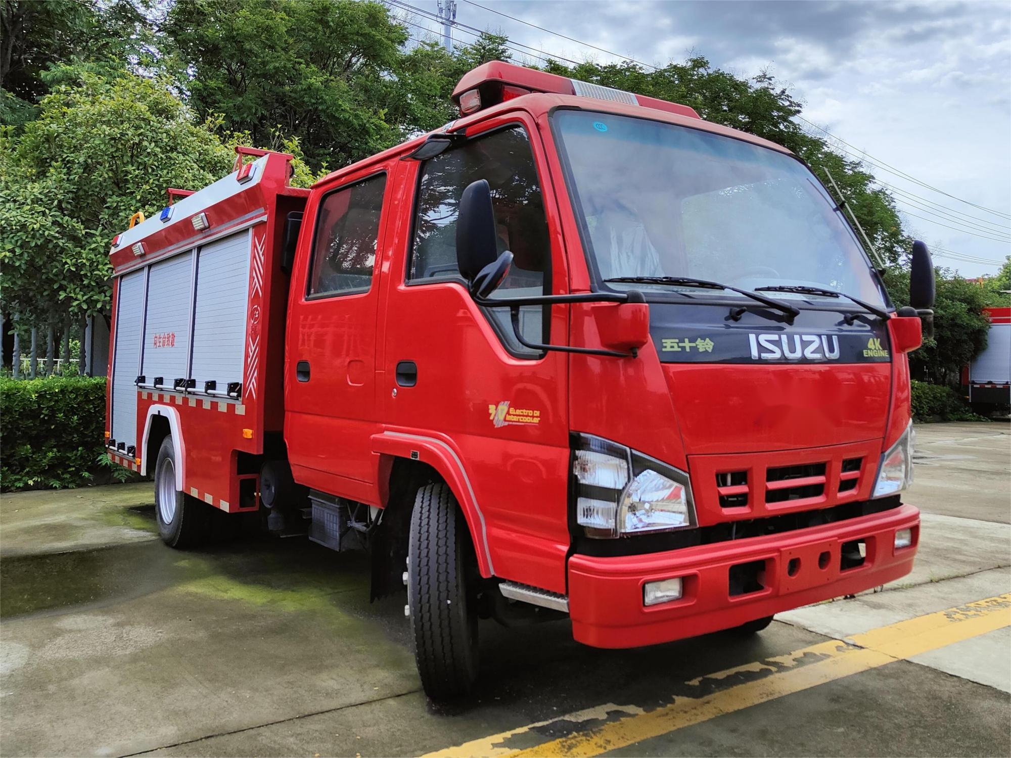 五十鈴2噸水罐消防車(chē)