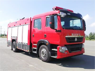 豪沃6噸泡沫消防車